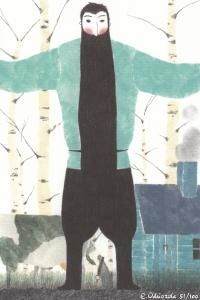 ILUSTRACION CUANTA TIERRA NECESITA UN HOMBRE
