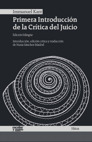 PRIMERA INTRODUCCIÓN DE LA CRÍTICA DEL JUICIO