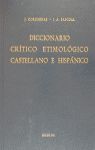 DICCIONARIO CRITICO ETIMOLOGICO 1 (A-CA)