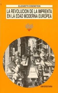 LA REVOLUCIÓN DE LA IMPRENTA EN LA EDAD MODERNA EUROPEA