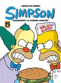 ¡BARRIENDO LA COMIDA BASURA! (MAGOS DEL HUMOR SIMPSON 41)