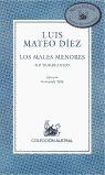 LOS MALES MENORES. MICRORRELATOS