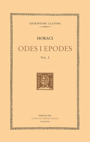 ODES I EPODES, VOL. I