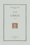 OBRES, VOL. II: NIGRÍ. DEMÒNAX. SUBHASTA DE VIDES. ANACARSIS. MENIP