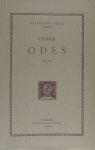 ODES, VOL. III: OLÍMPIQUES I-XIV