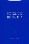 TERTULIAS DE BIOÉTICA