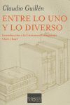 ENTRE LO UNO Y LO DIVERSO