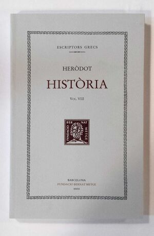 HISTÒRIA, VOL. VIII (LLIBRE VIII)