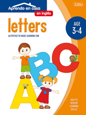 APRENDO EN CASA INGLÉS (3-4 AÑOS) LETTERS