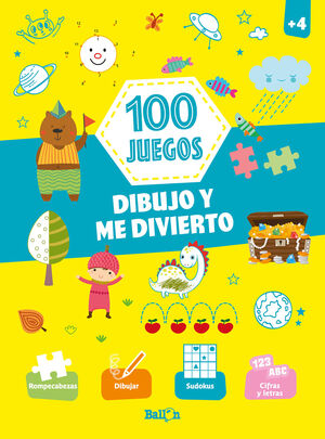 100 JUEGOS - DIBUJO Y ME DIVIERTO +4
