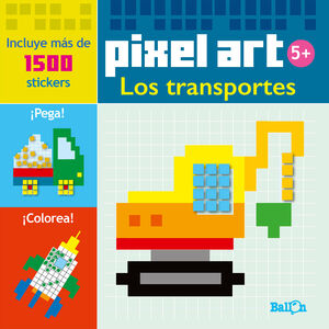 PIXEL ART/STICKERS - LOS TRANSPORTES